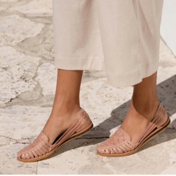 Nisolo Huarache Women's Tan Loafers NEW - No Box Ret$138 - Picture 3 of 10